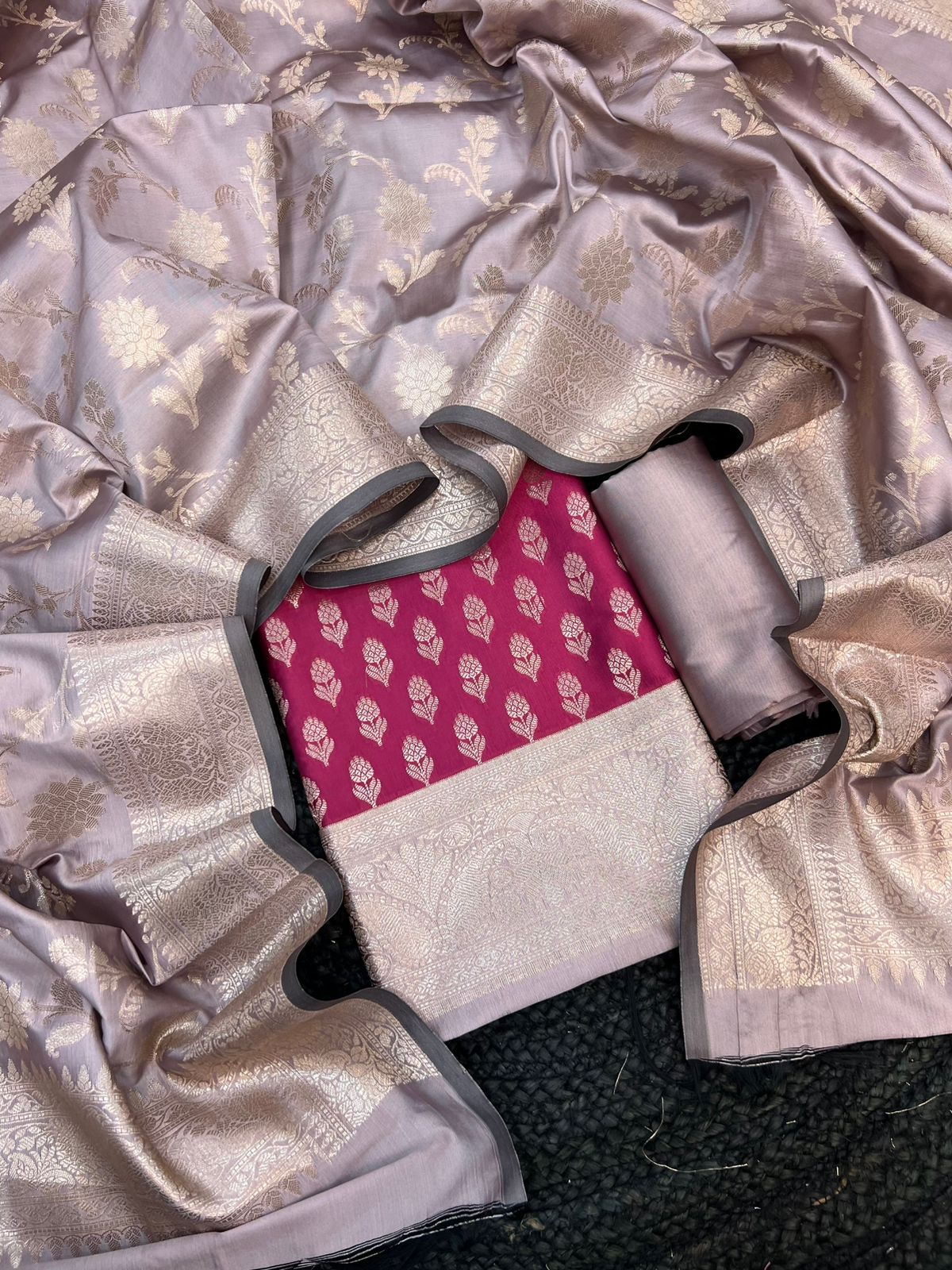 Benarasi Silk Suit Pieces