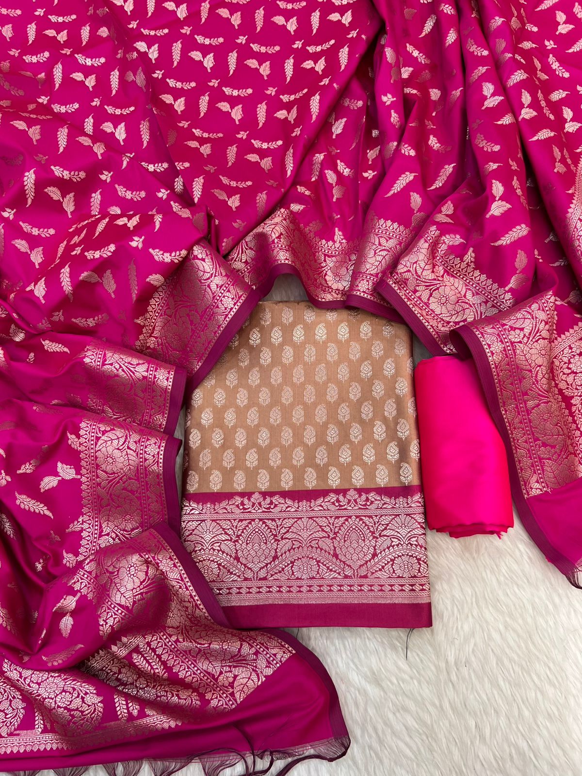 Benarasi Silk Suit Pieces