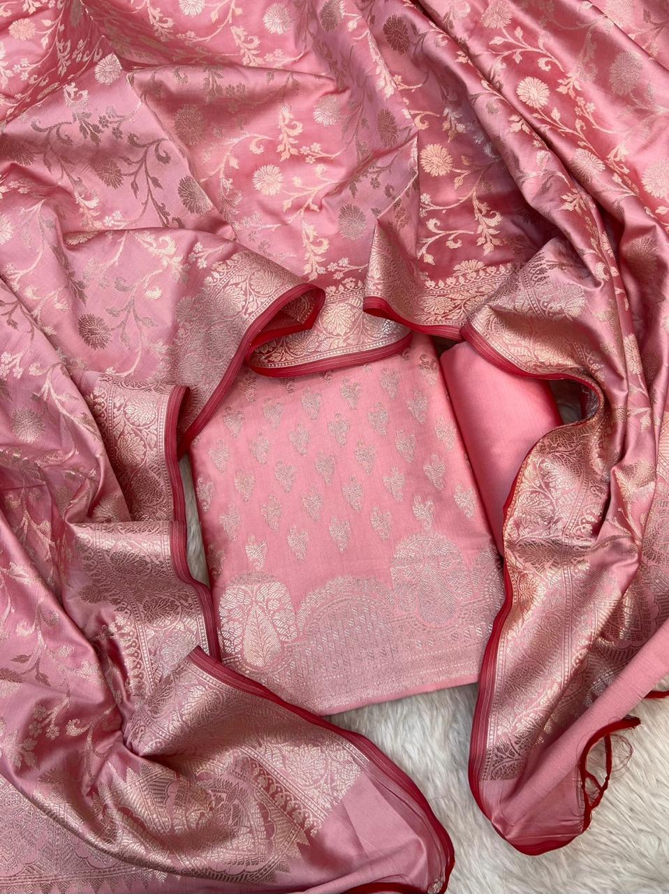 Benarasi Silk Suit Pieces