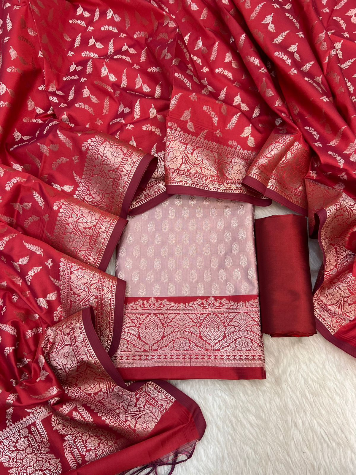 Benarasi Silk Suit Pieces