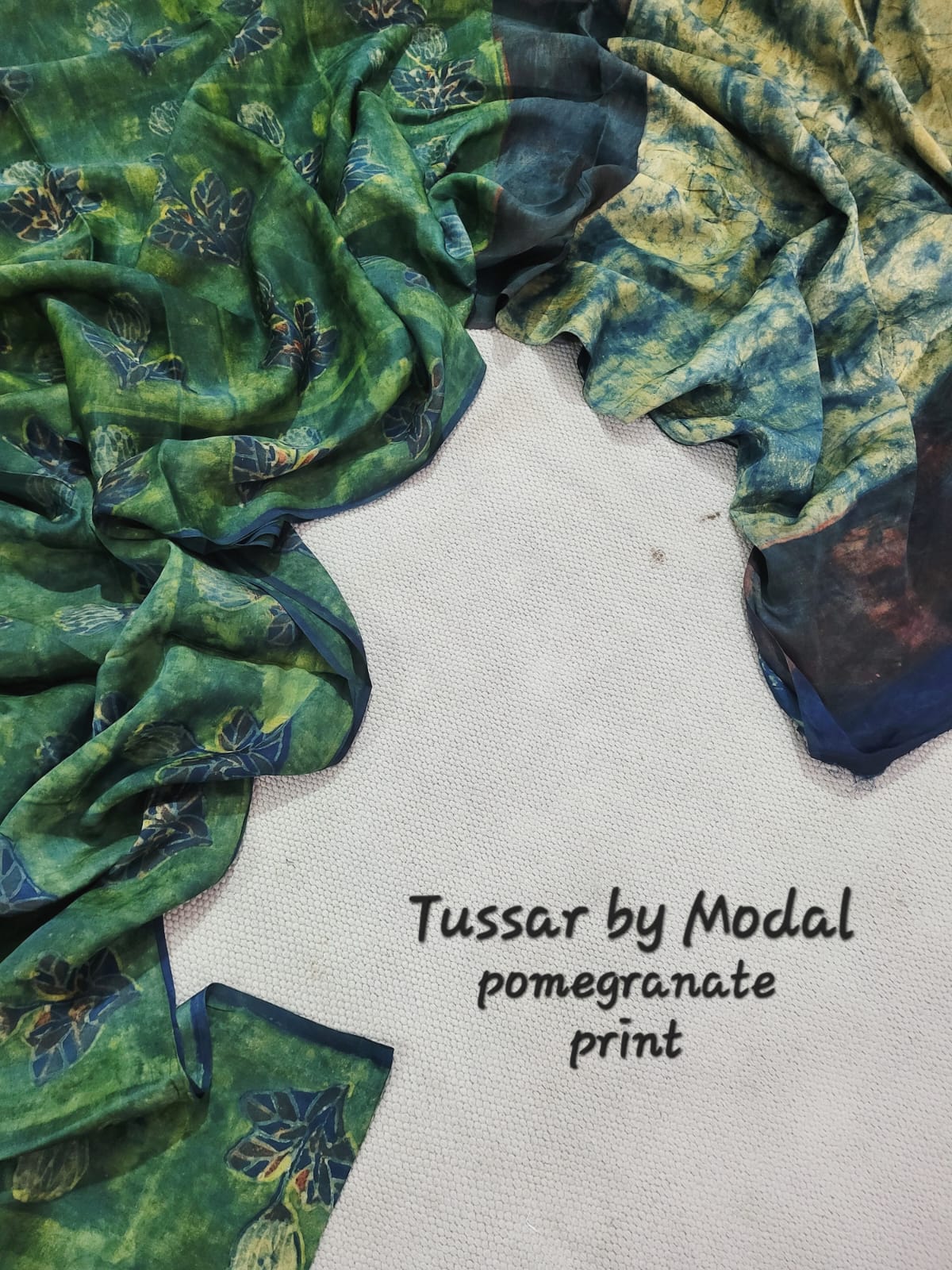 Tussar by modal Silk