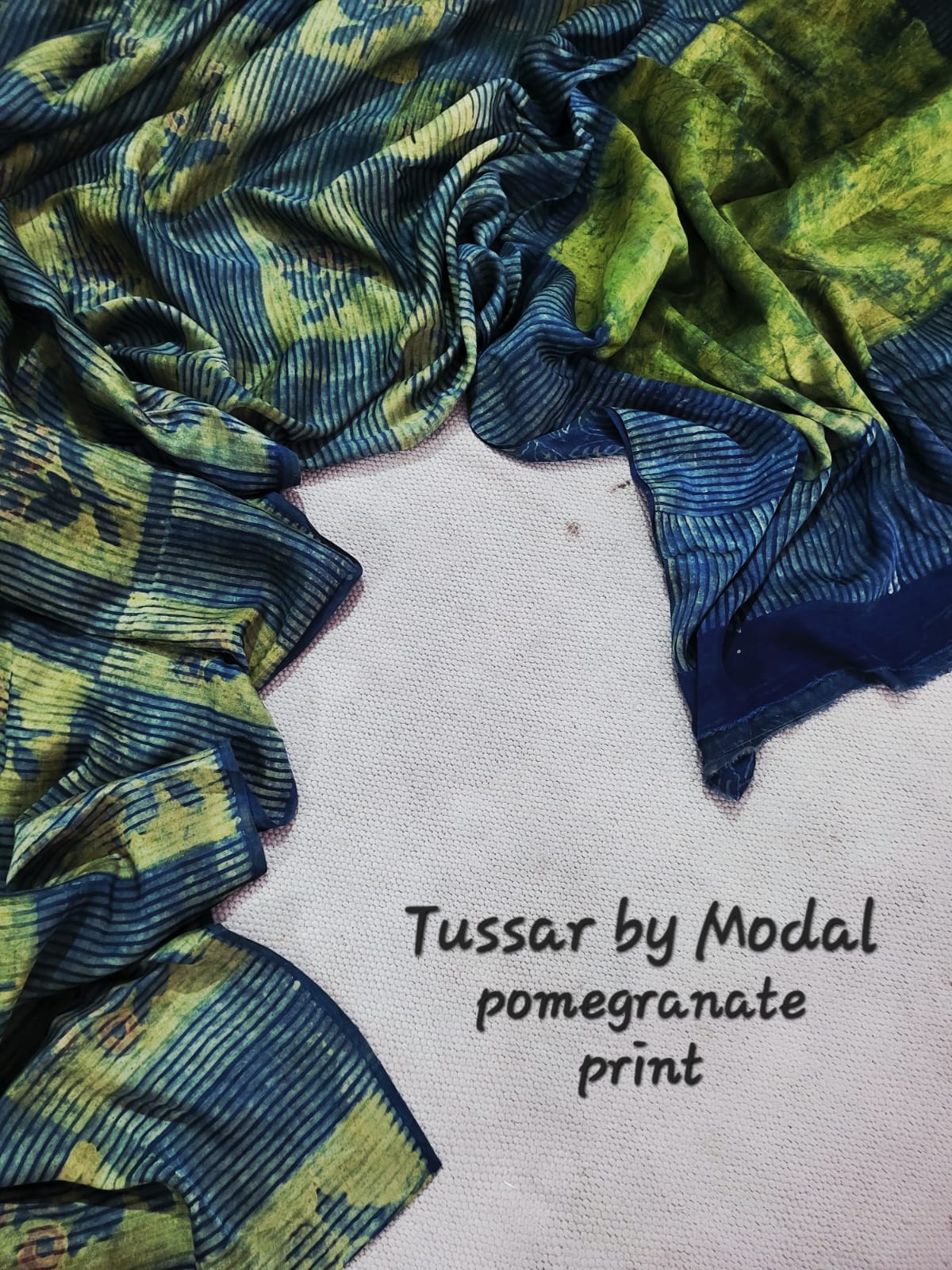 Tussar by modal Silk