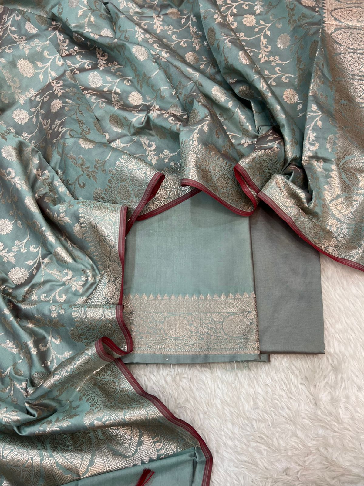 Benarasi Silk Suit Pieces