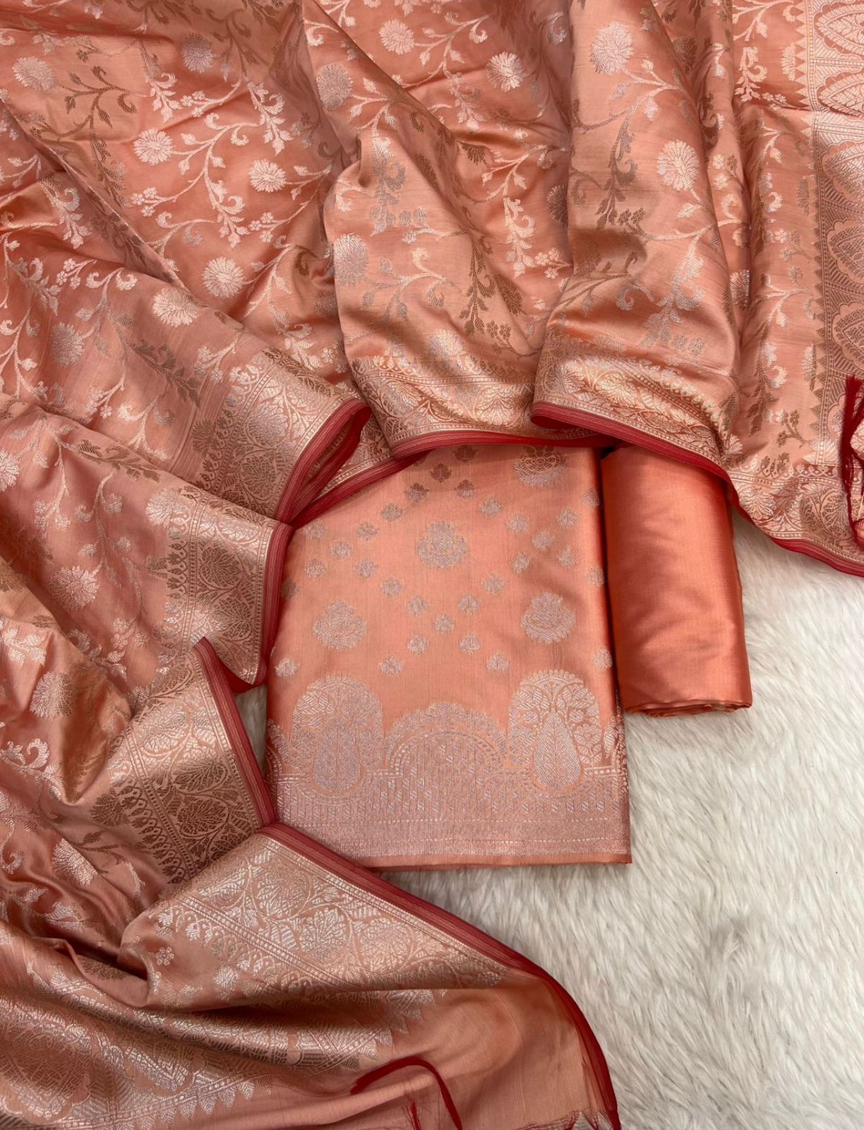 Benarasi Silk Suit Pieces