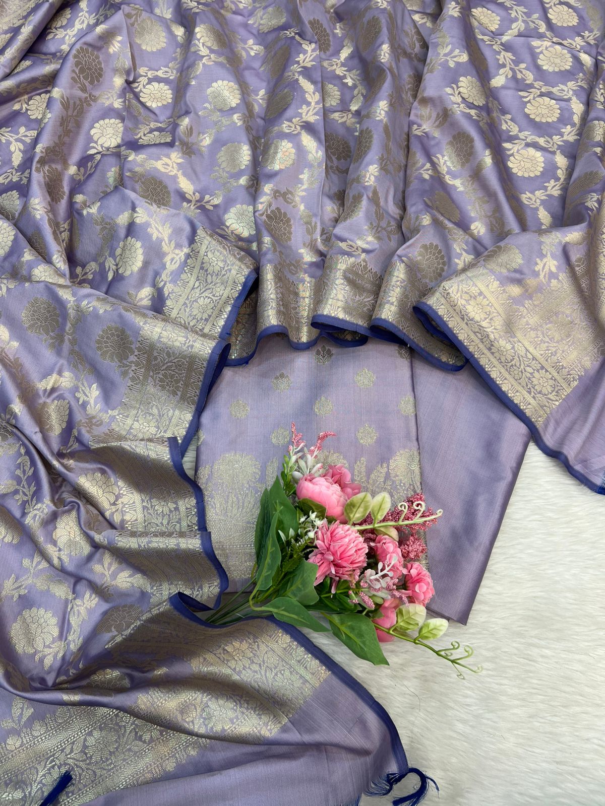 Benarasi Silk Suit Pieces