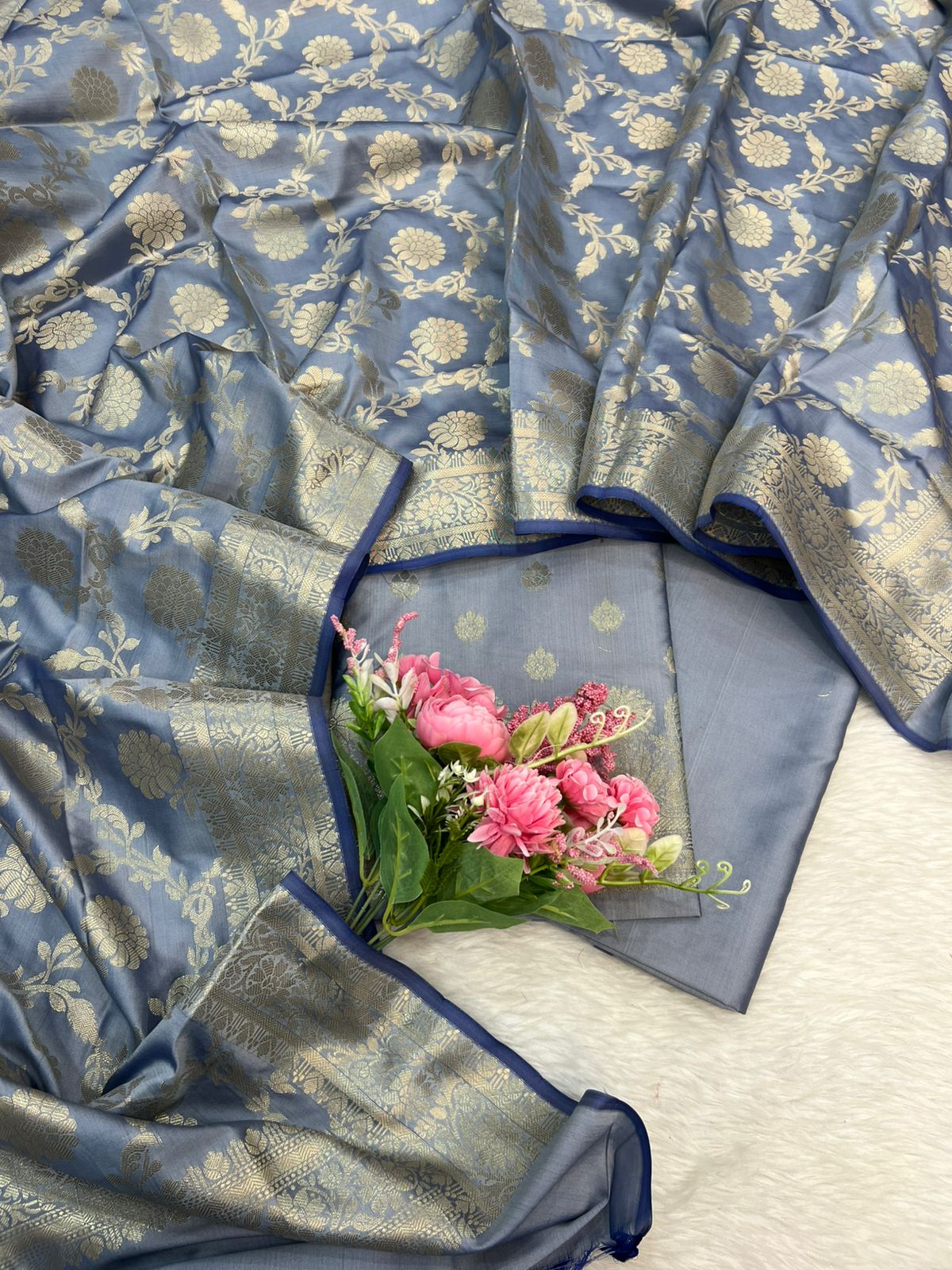 Benarasi Silk Suit Pieces
