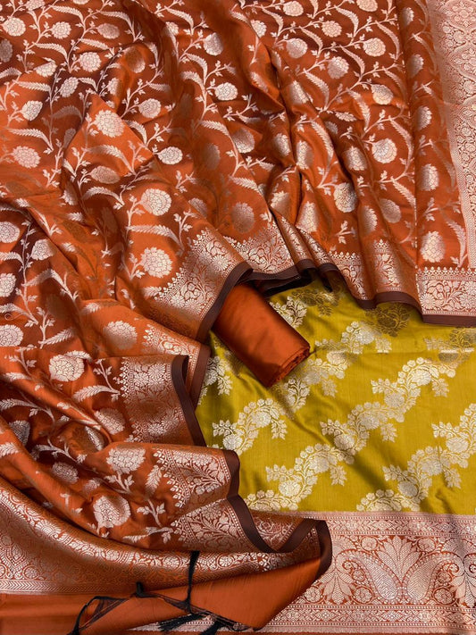 Benarasi Silk Suit Pieces