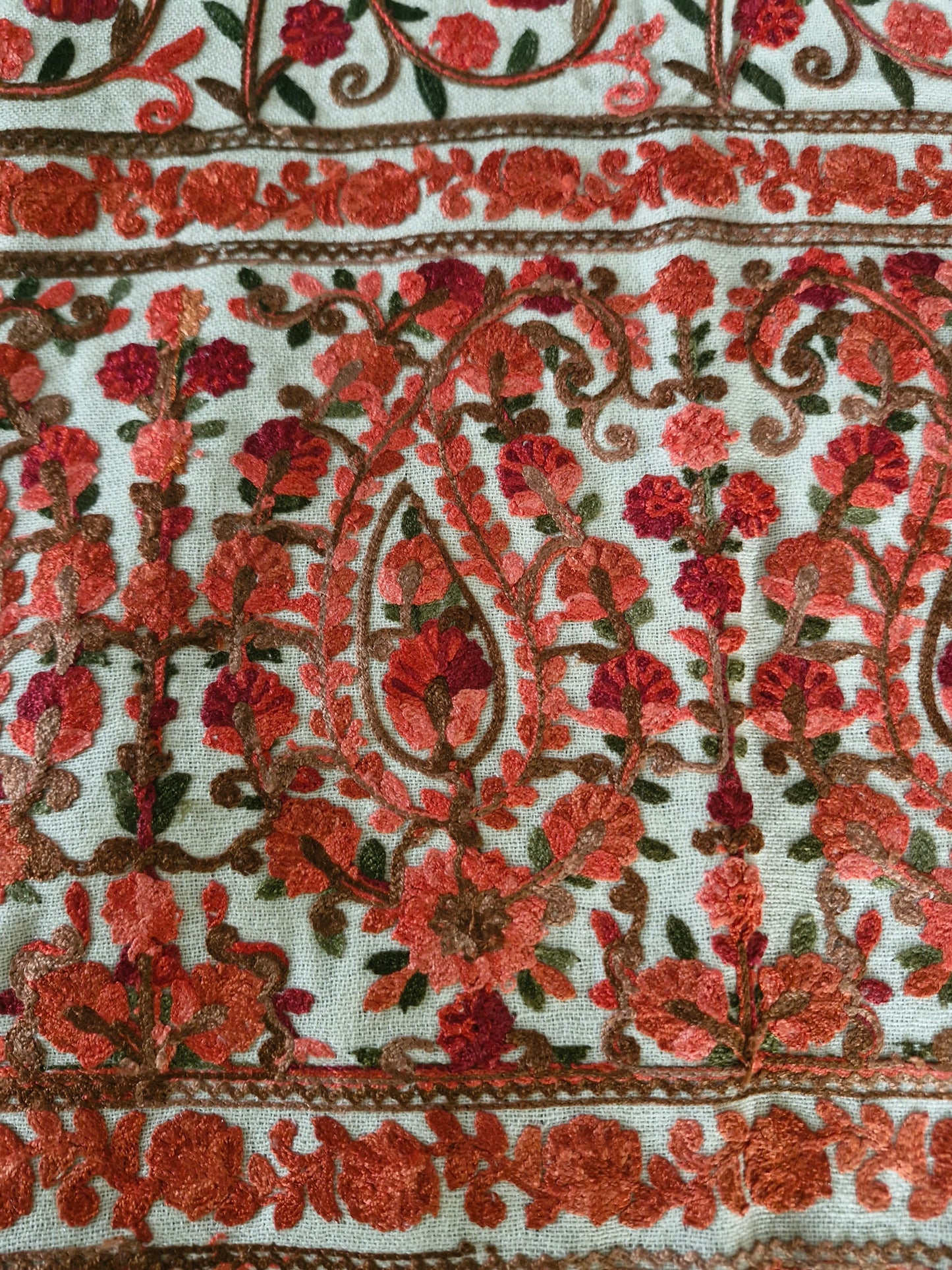 Pink, Red and Maroon Bagaan Stole