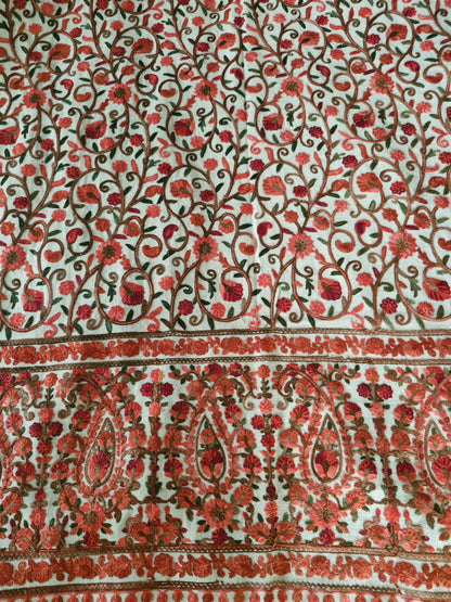 Pink, Red and Maroon Bagaan Stole